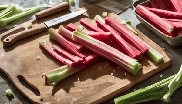 Réussir à congeler de la rhubarbe pour un maximum de saveurs